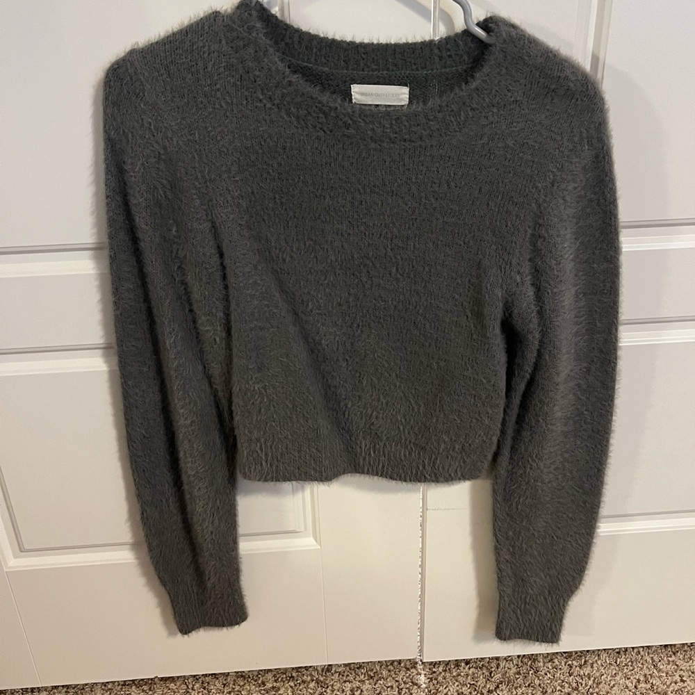 Urban Outfitters Gray Crew Neck Sweater